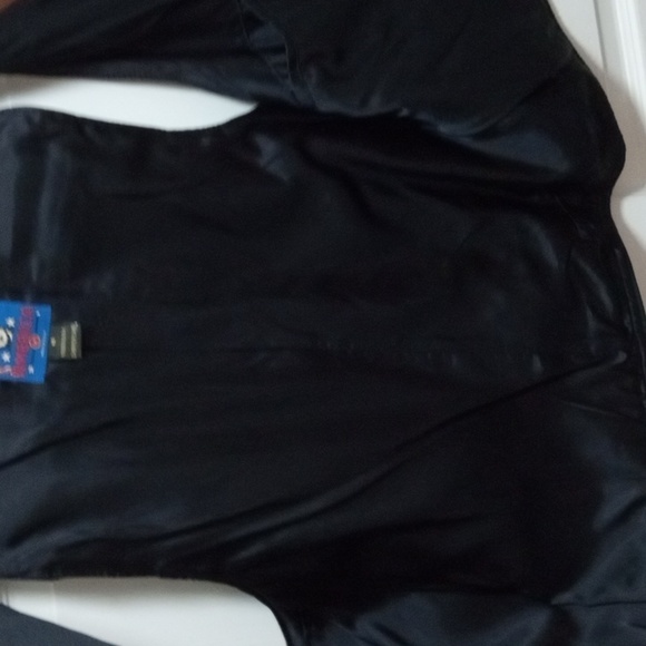 Tribe America Leather Vest Mens Brown Hand Made in USA - Picture 4 of 5